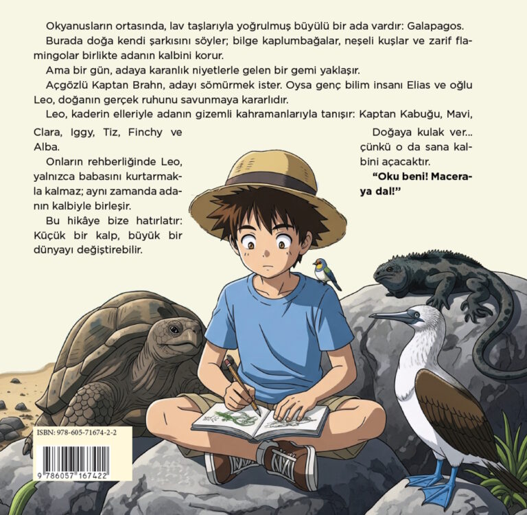 galapagos un kalibi arka kapak